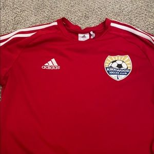 Kirkwood soccer warm up/practice shirt